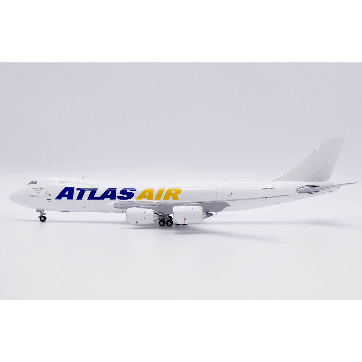 お取り寄せ商品】1/400 747-8F アトラス航空「White」 N859GT | お取り寄せ商品】1/400 747-8F アトラス航空「White」 N859GT |