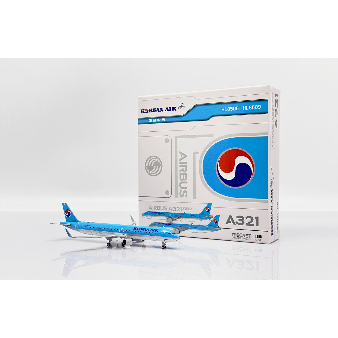 お取り寄せ商品】1/400 A321NEO 大韓航空 HL8505 | ひこーきちゃん