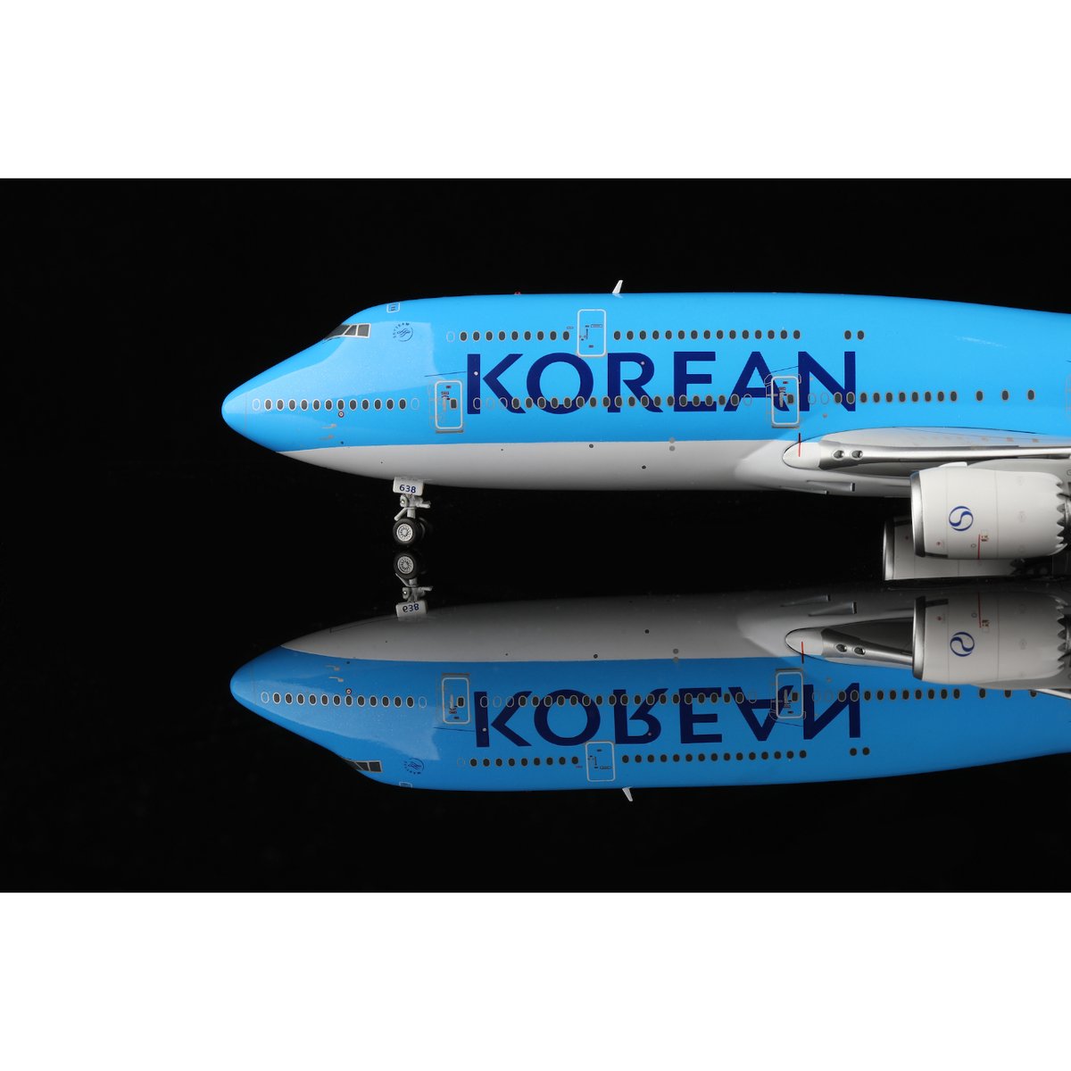 大韓航空 B747-8 HL7638 新塗装 希少 1/400 HX 特価商品】【お取り寄せ商品】1/200 747-8 大韓航空「新塗装」 HL7638