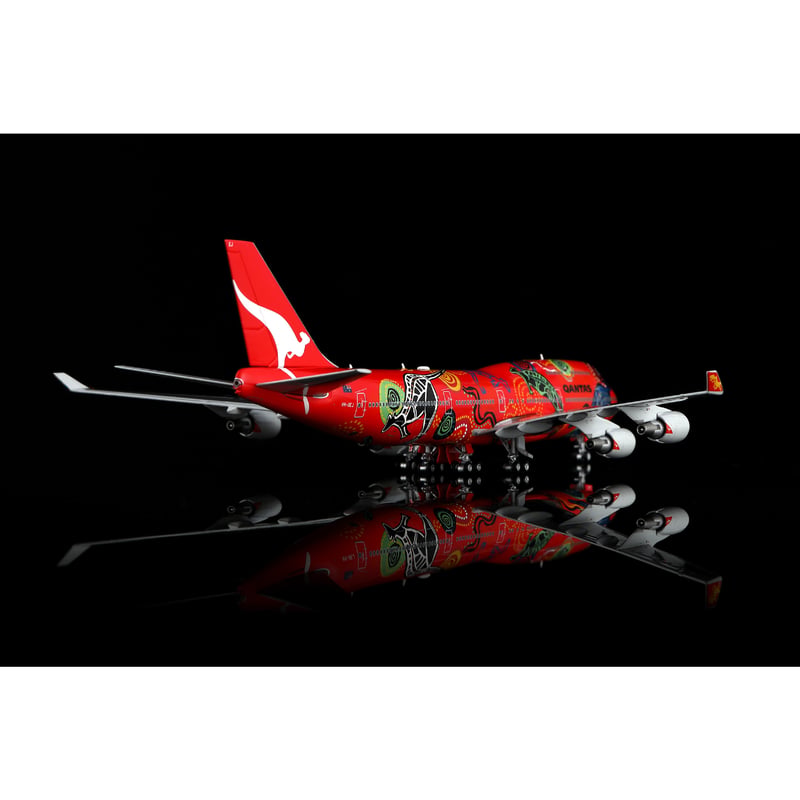 お取り寄せ商品】1/400 747-400 カンタス航空「Wunala Dreaming