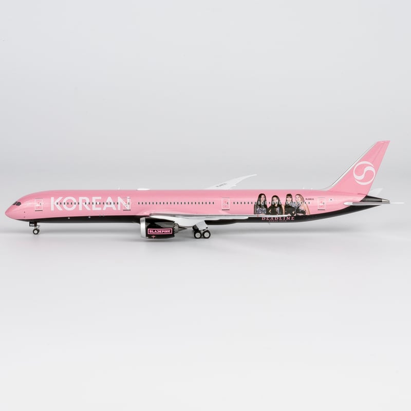お取り寄せ商品】1/400 787-10 大韓航空「BlackPink」 HL881