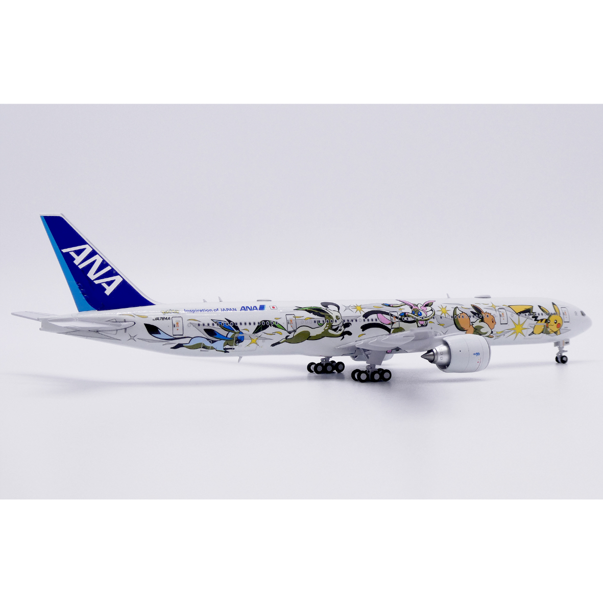 Aviation ANA JA784A イーブイジェット 1/400 非売品・新商品情報】1/400 777-300ER ANA「イーブイジェットNH」