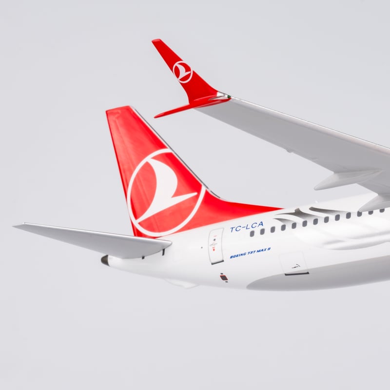 お取り寄せ商品】1/200 737 MAX 8 ターキッシュ・エアラインズ TC-LC