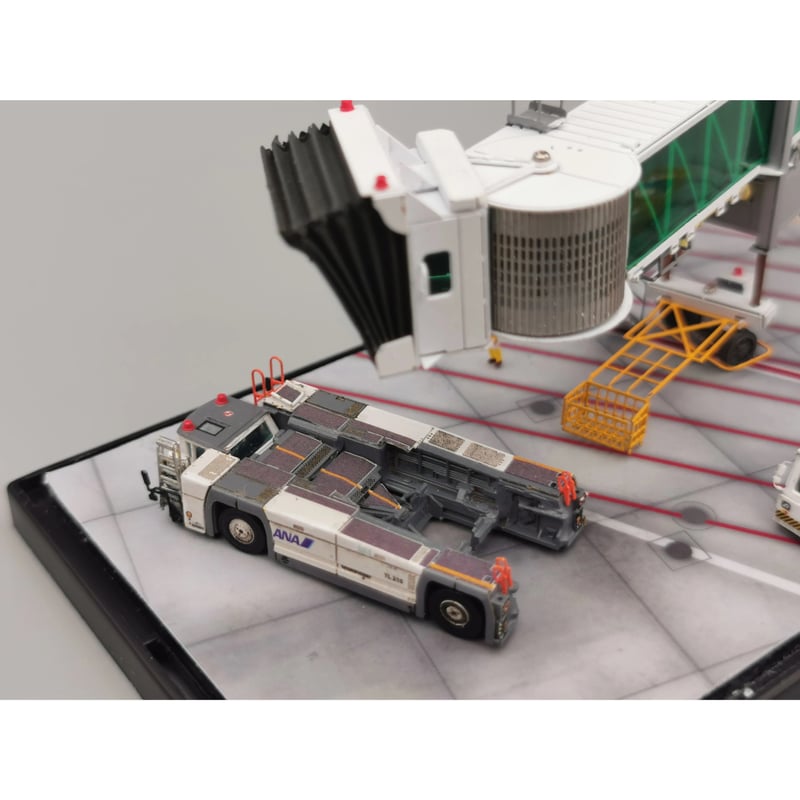 1/200 ボーディングブリッジ 模型 ジオラマ Amazon | 08-HANGERジオラマ1/200パッセンジャーボーディング