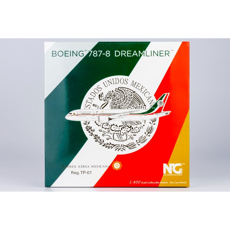 1/400 787-8 メキシコ空軍 TP-01 | ひこーきちゃん