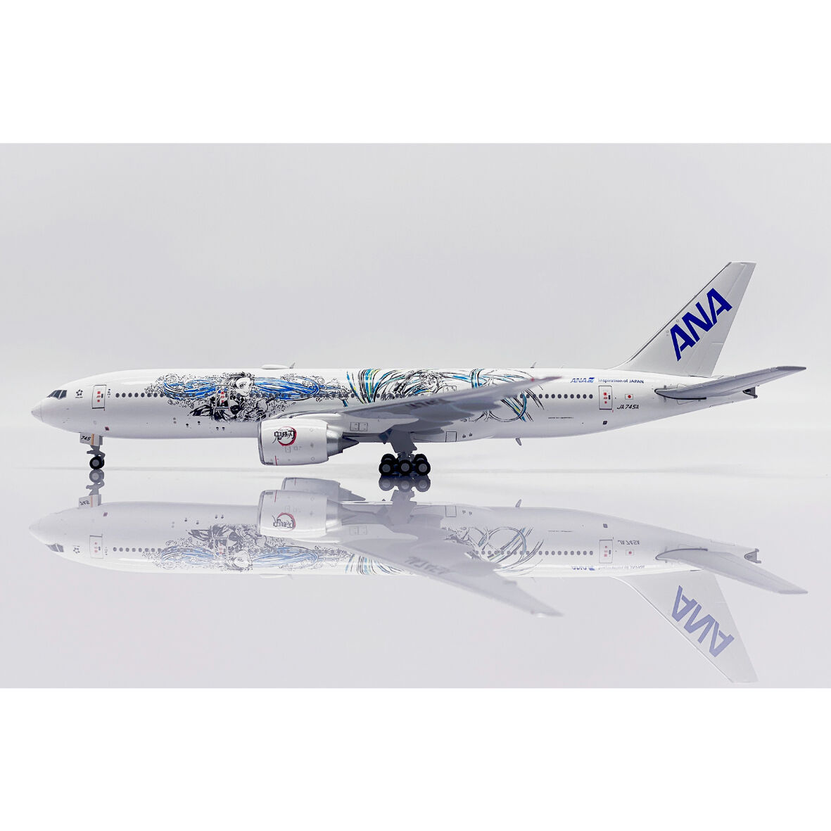 非売品・新商品情報】1/400 777-200ER ANA「鬼滅の刃 じぇっと ‐参‐」 J
