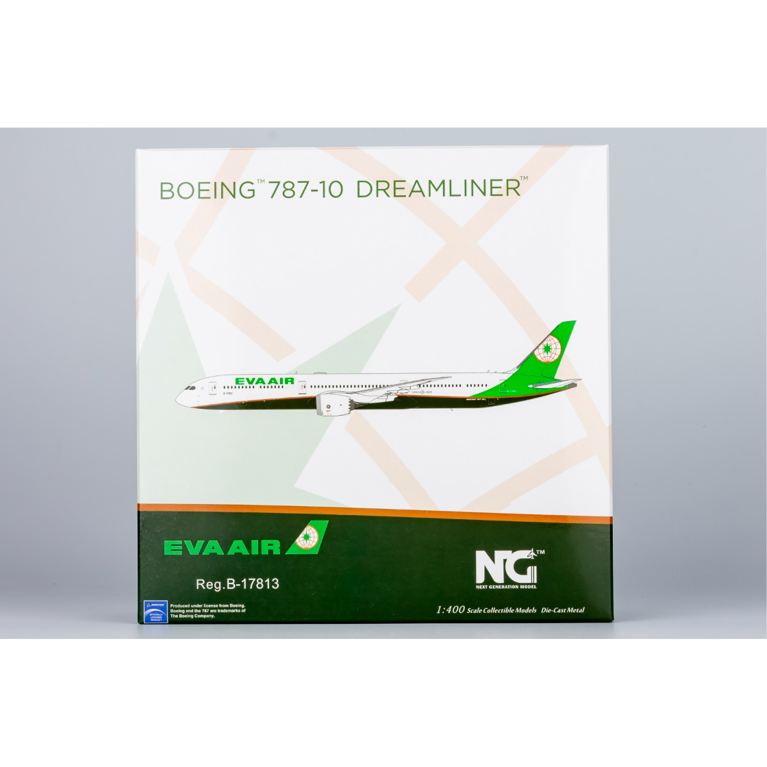 もっと値下)希少 EVA エバー 航空 787-9 模型 1/200モデル