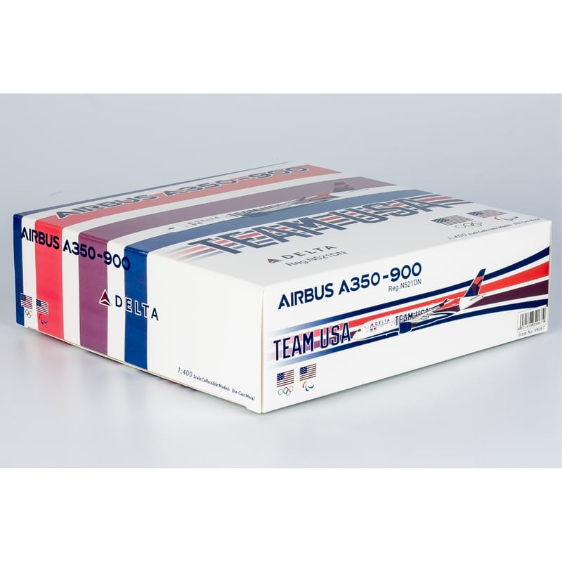 お取り寄せ商品】1/400 A350-900 デルタ航空「TEAM USA特