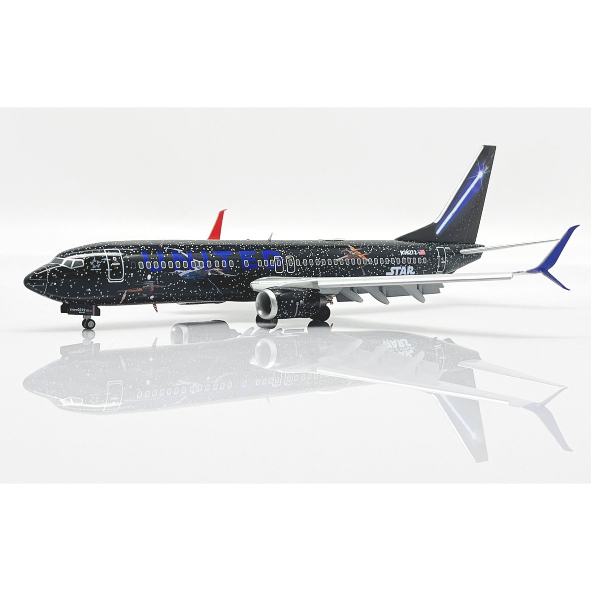 ユナイテッド航空 スター・ウォーズ　 B737-800 1/200 お取り寄せ商品】1/200 737-800 ユナイテッド航空[スター