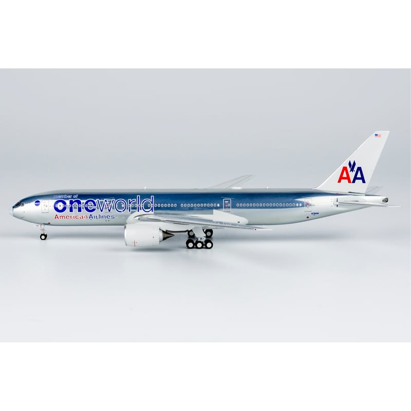 お取り寄せ商品】1/400 777-200ER アメリカン航空「ワンワールド塗装機