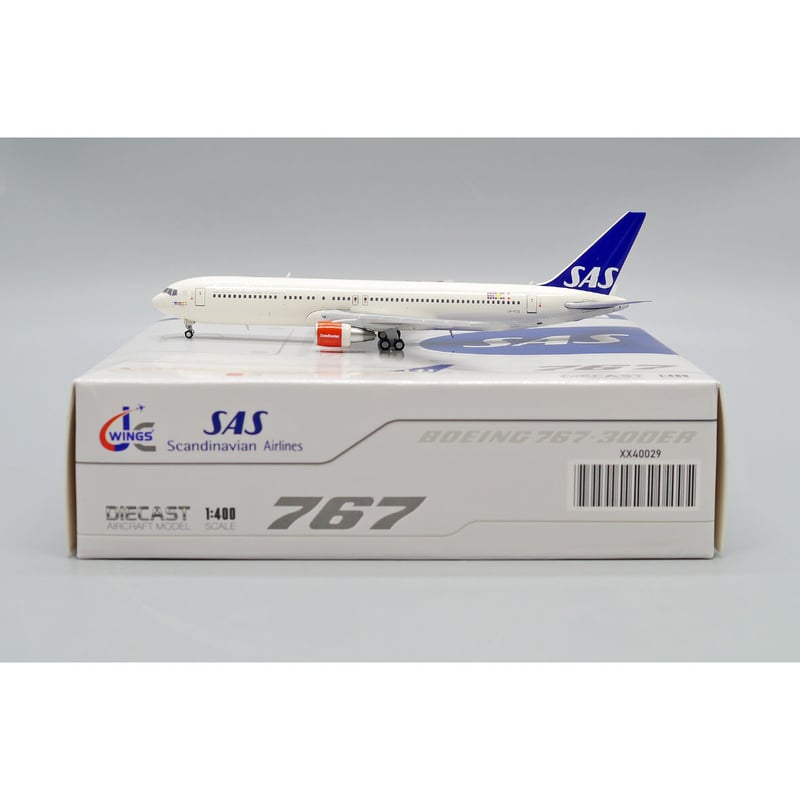 お取り寄せ商品】1/400 767-300ER スカンジナビア航空 LN-R
