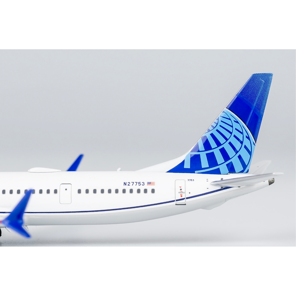お取り寄せ商品】1/400 737 MAX 10 ユナイテッド航空 N27753