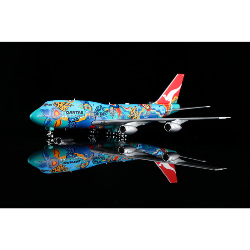 お取り寄せ商品】1/400 747-300 カンタス航空「Nalanji Dreamin