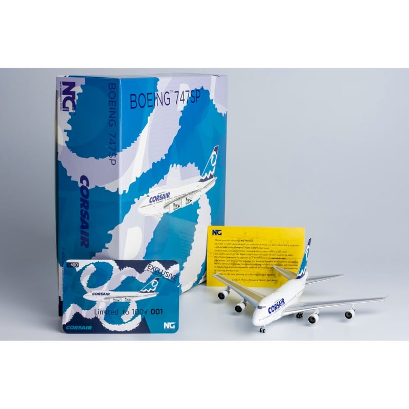 お取り寄せ商品】1/400 747SP コルセールフライ LX-ACO