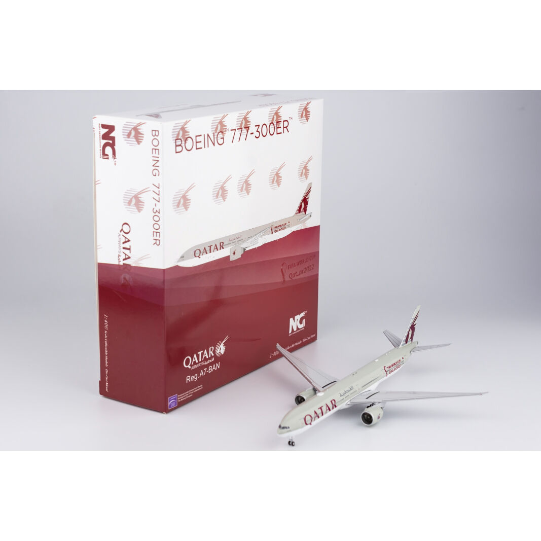 レア カタール航空 Qatar Boeing777-300ER ワールドカップ ScaleModelStore.com :: NG Models 1:400 - 73026 - Qatar