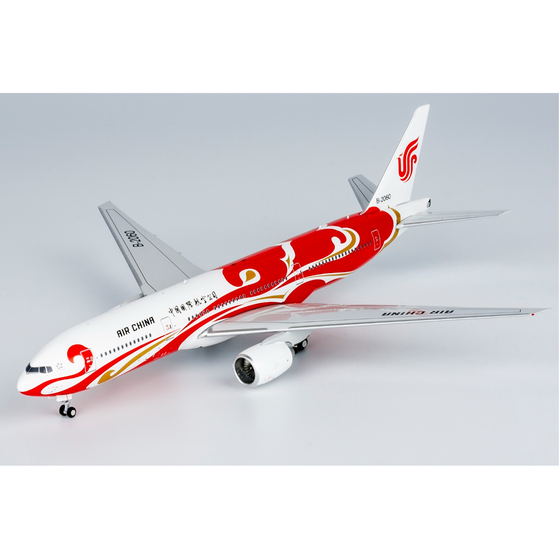 お取り寄せ商品】1/400 777-200 中国国際航空「祥雲(赤)」 B-