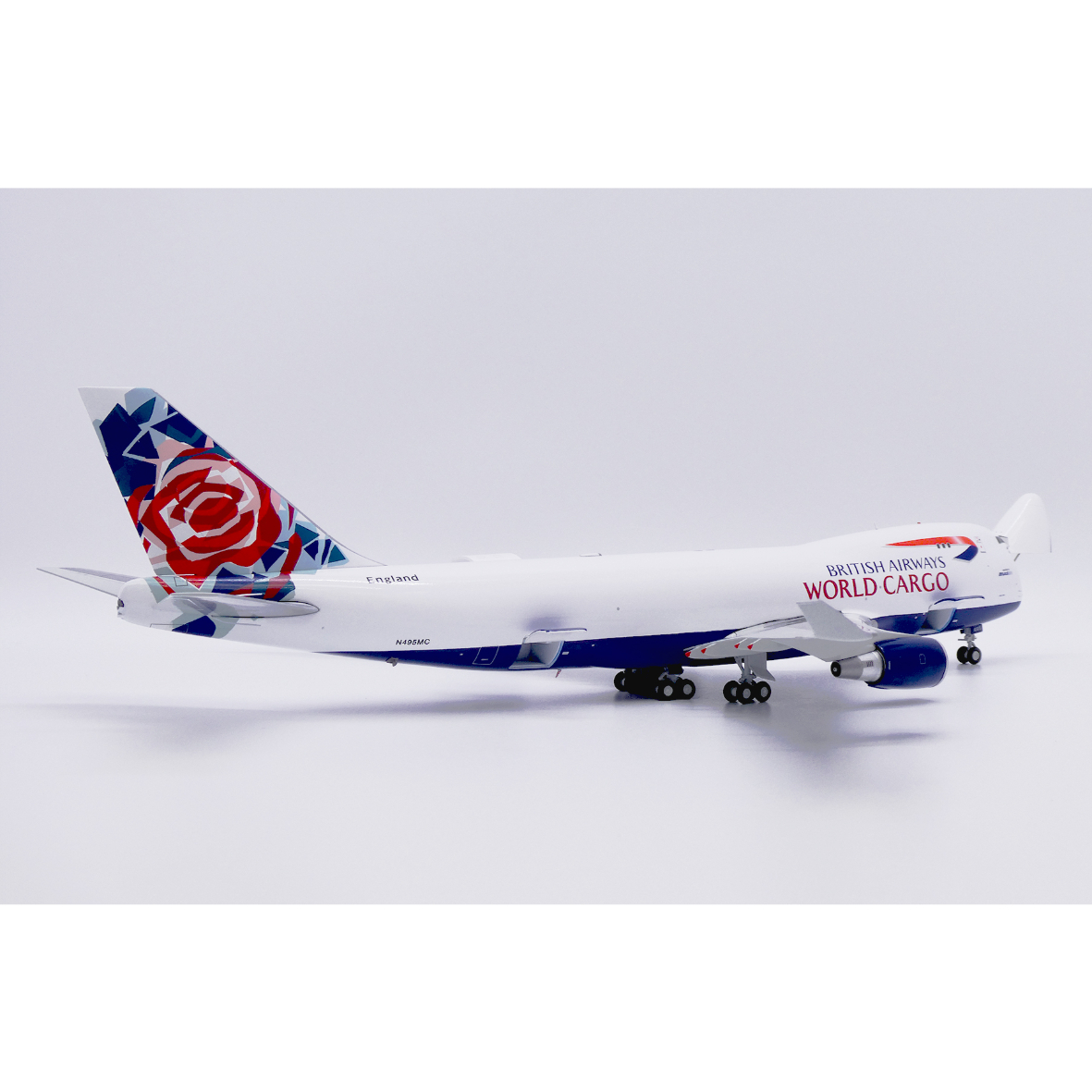 ブリティッシュ・エアウェイズ Airlinertags B747-400 British Airways - Boeing 747-400 Retrojet G-BYGC