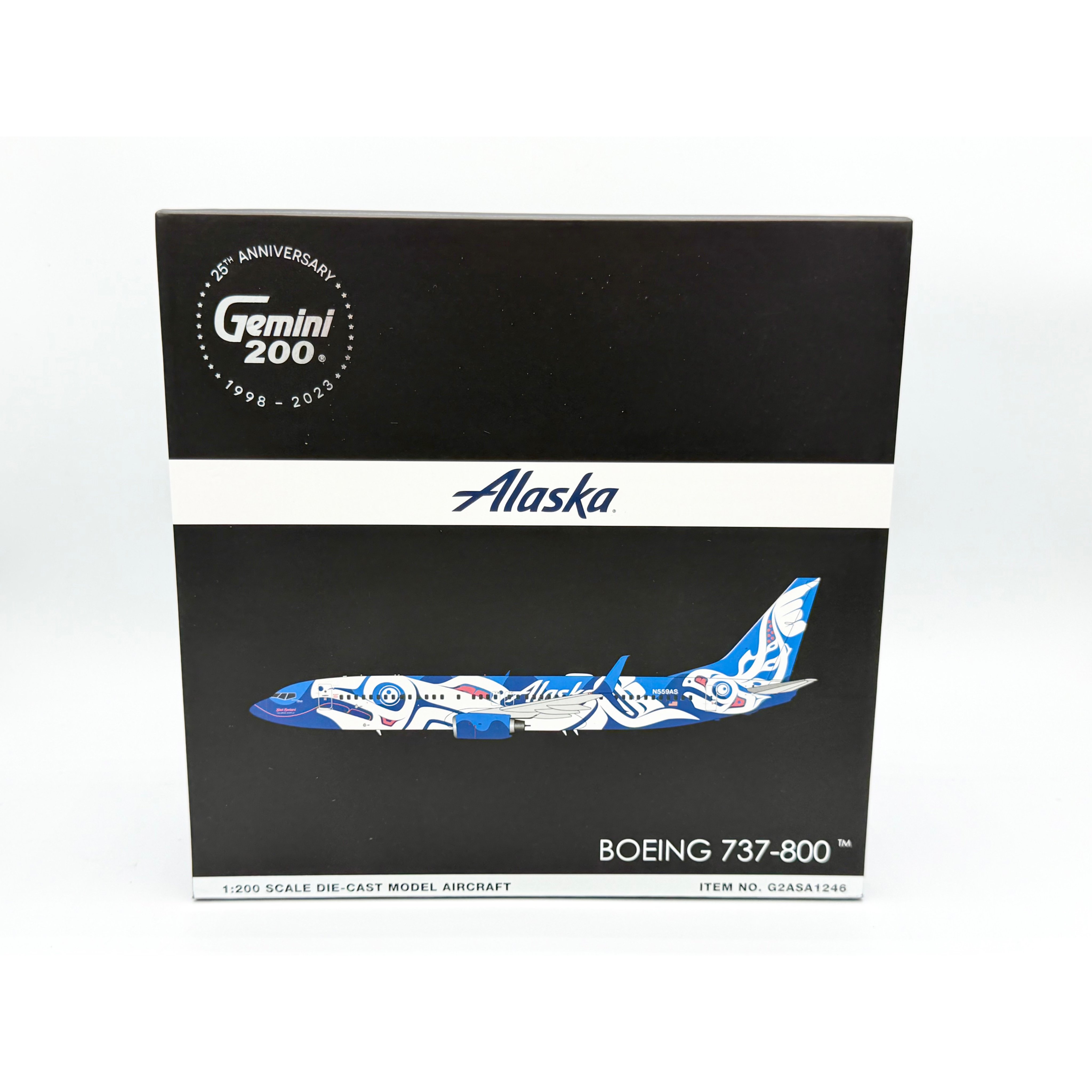 1/200 737-800S アラスカ航空「サーモン・サーティー・サーモン 2号機