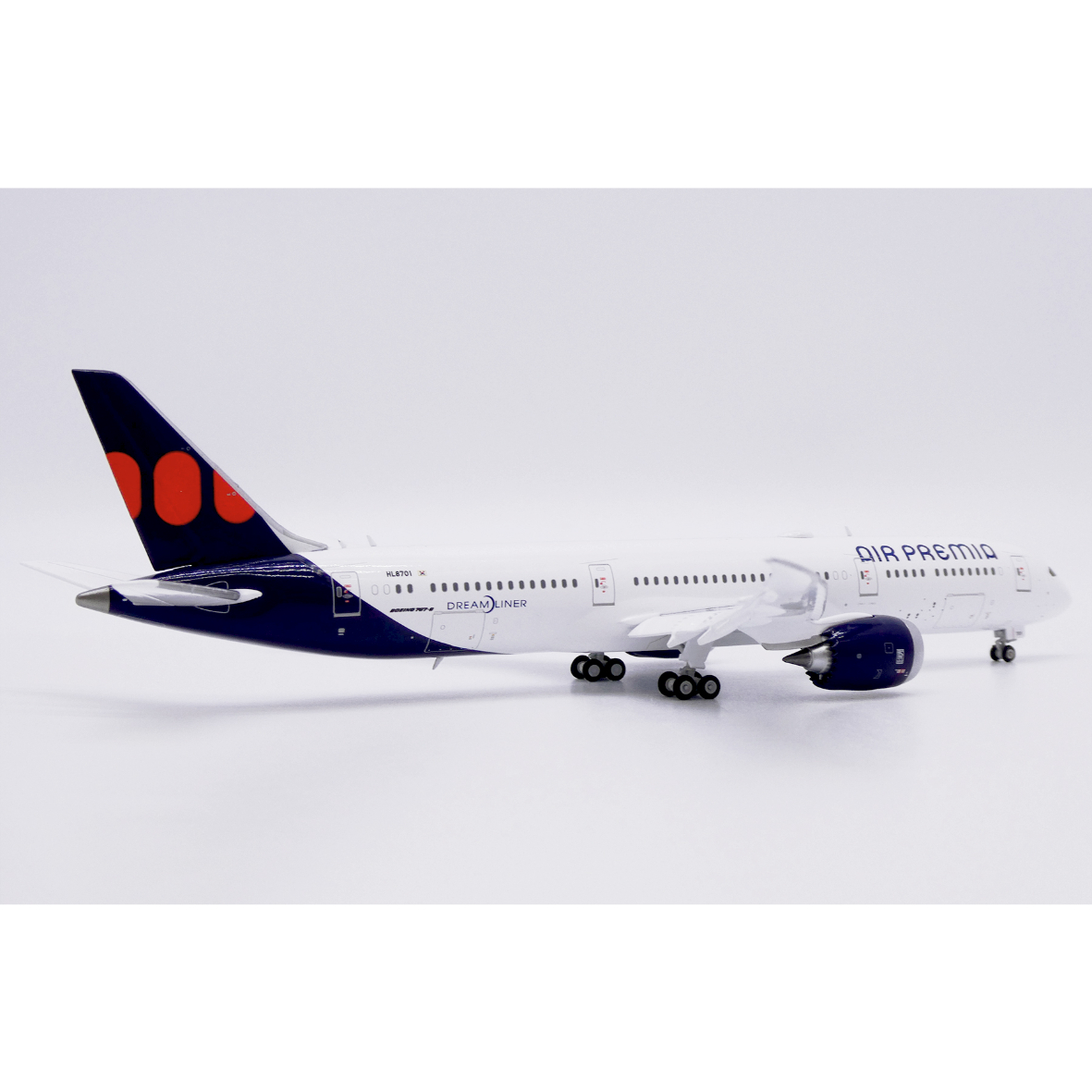 【新品未開封】エアプレミア　787-9 1/200 お取り寄せ商品】1/400 787-9 エアプレミア HL8701 Flaps
