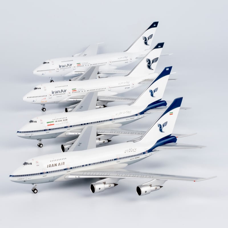 お取り寄せ商品】1/400 747SP イラン航空「Persian Gulf」 EP-I