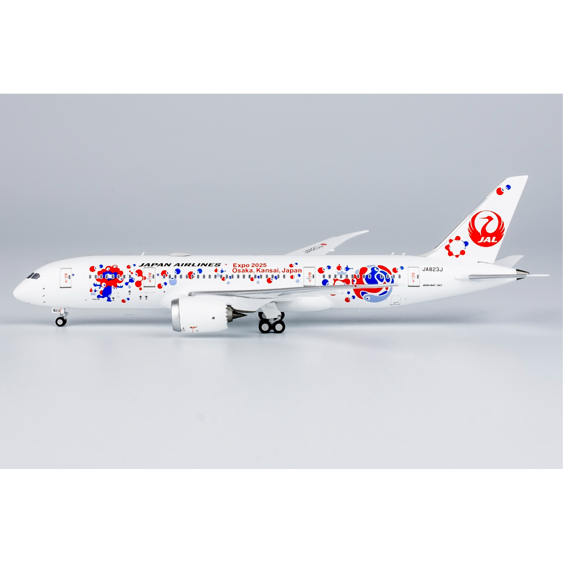 NG MODELS JAL日本航空 B787-8 JA823J 1/400 Japan Airlines (JAL) 787