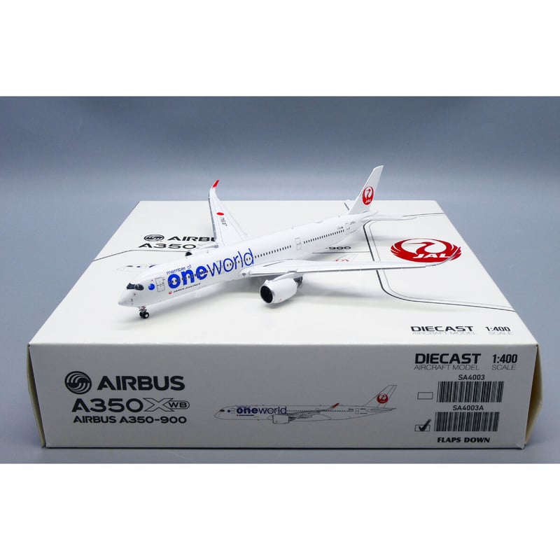 非売品・新商品情報】1/400 A350-900 JAL「ワンワールド塗装」 JA15XJ ...