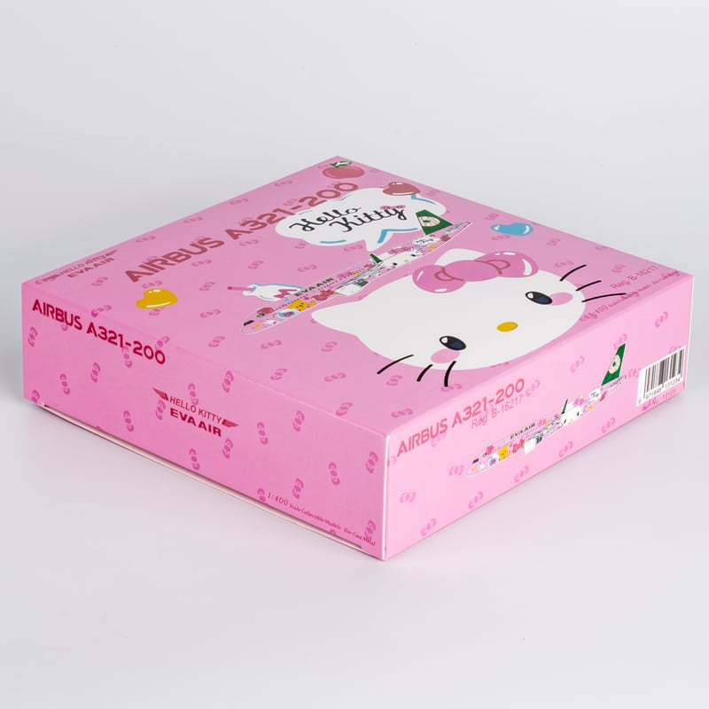 1/400 A321-200/w エバー航空「ハローキティジェット ピンキージェット