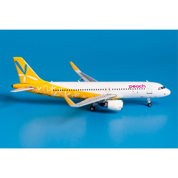 非売品・新商品情報】1/400 A320 ピーチPeach Aviation 