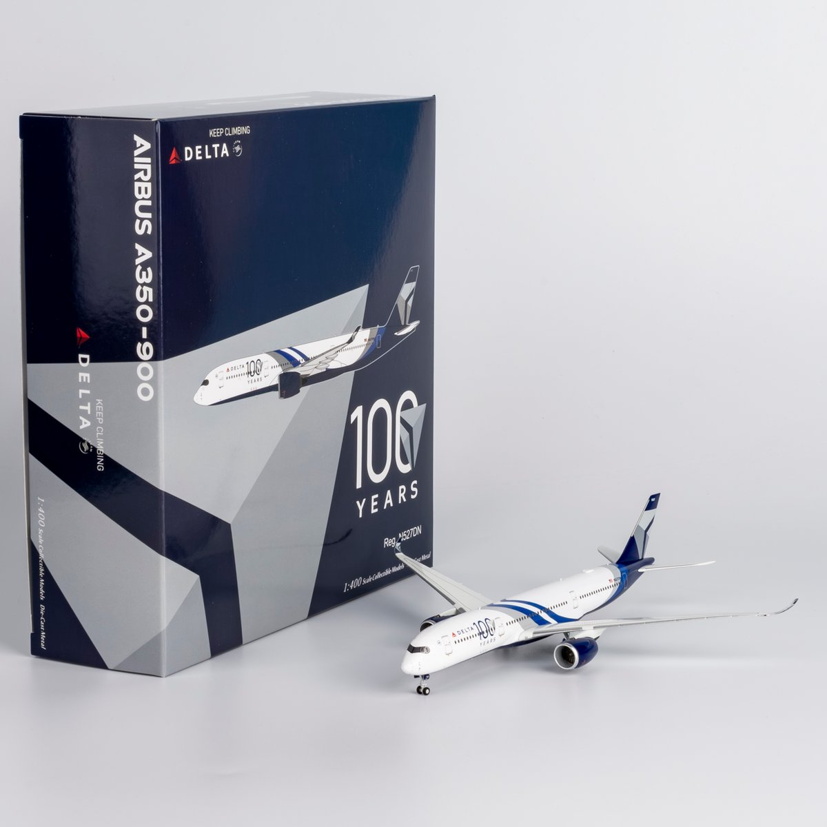 Pandamodel デルタ航空 A350-900 1/400 お取り寄せ商品】1/400 A350-900 デルタ航空「デルタ100周年記念