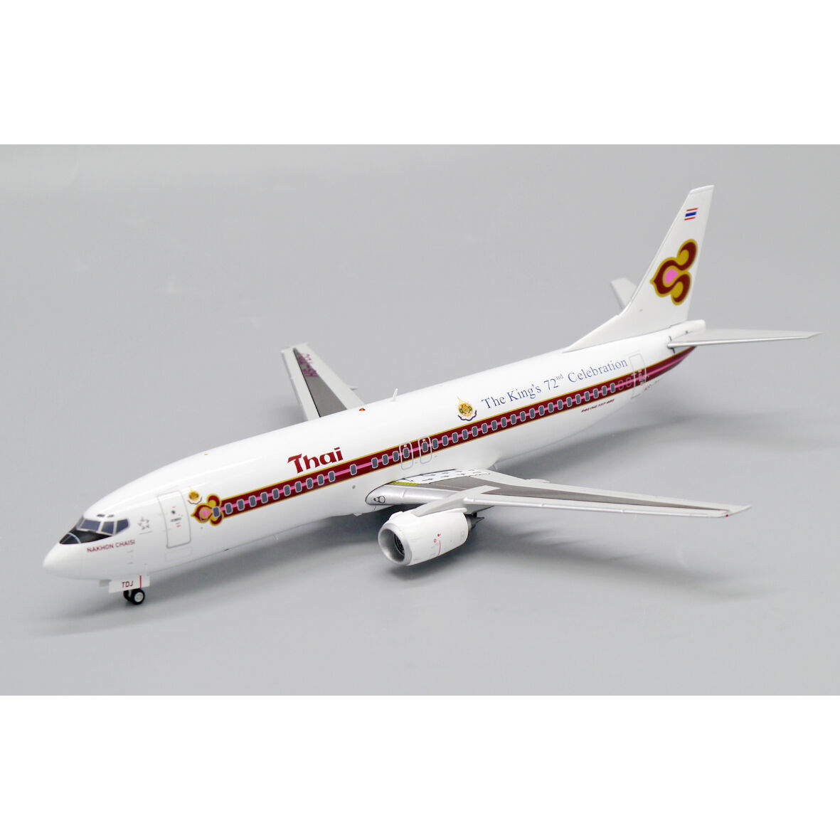 新品未使用 タイ航空 モデルプレーン ボーイング 1:200 タイ航空