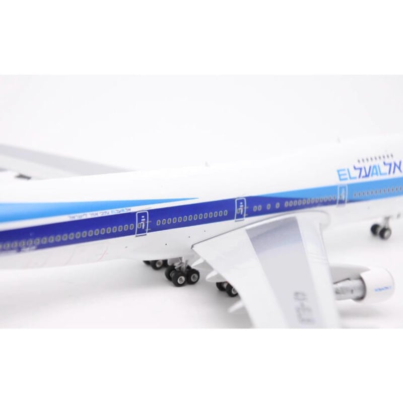 お取り寄せ商品】1/400 747-200 エルアル・イスラエル航空 4X-AXB