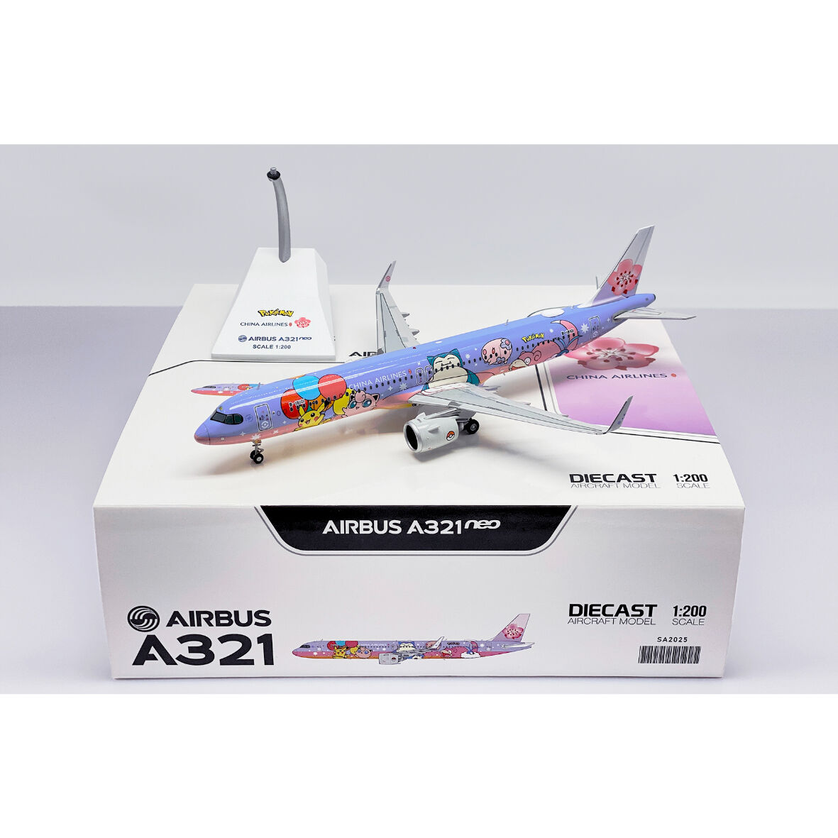 1/200 A321neo チャイナエアライン「ピカチュウジェットCI 特別 