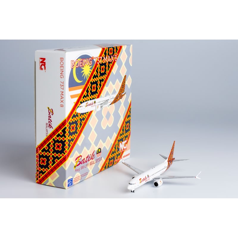 1/400 737 MAX 8 バティック・エア・マレーシア(Malindo Air