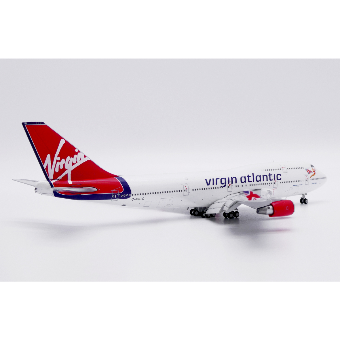 お取り寄せ商品】1/400 747-400 ヴァージン・アトランティック航空