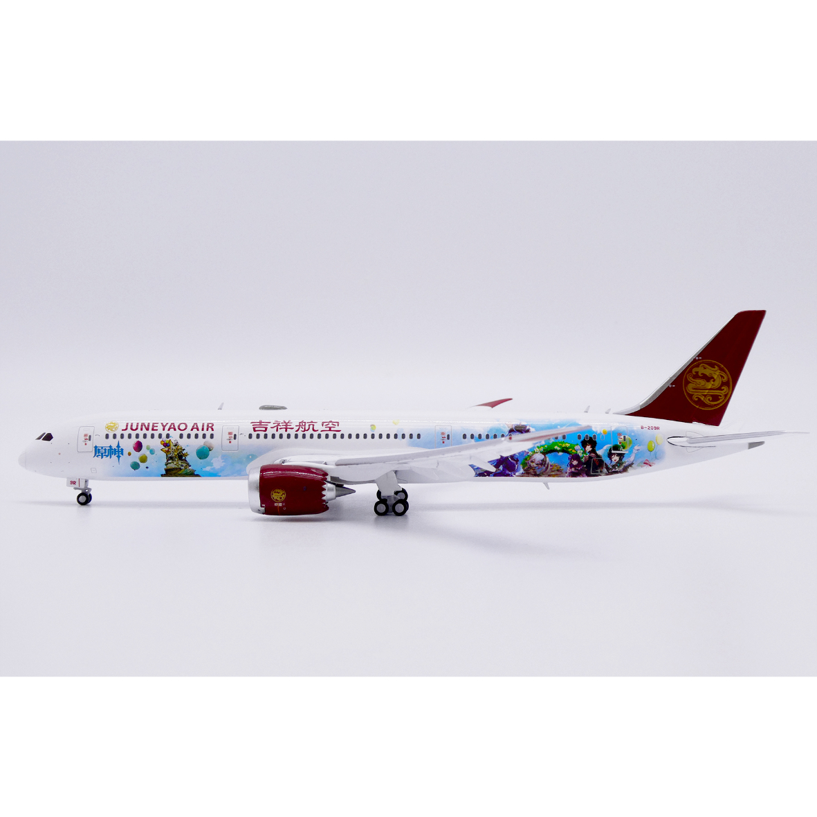 SQ Wings 1:200 吉祥航空 B787-9 B-209R 原神 SQ Wings 1:200 吉祥航空 B787-9 B-209R 原神 SQ Wings 1:200