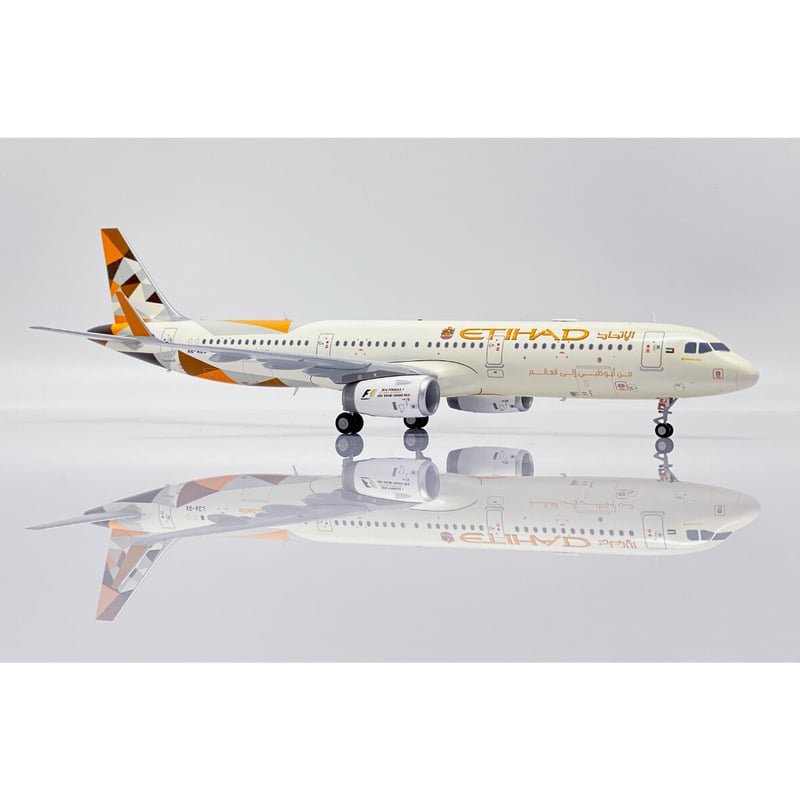 エティハド航空 A321 A6-AEJ 1/200 JC Wings Etihad AIRWAYS for Airbus A321 A6-AEJ 1:200