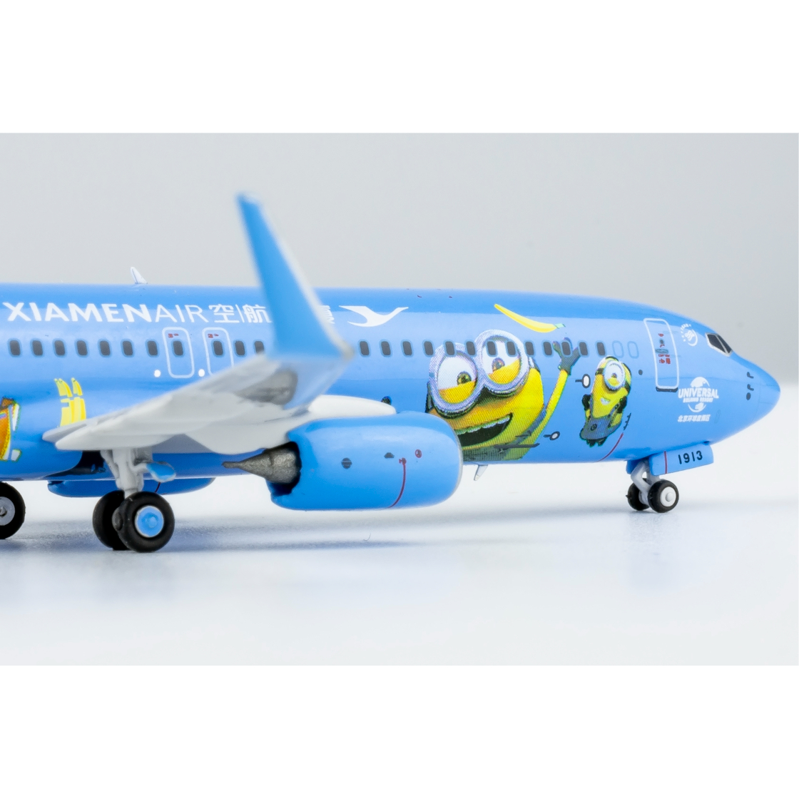 @新品@廈門航空B737-800 USC minion特別塗装ジェット1/400 Xiamen Airlines Boeing 737-800 Universal Resort (minions