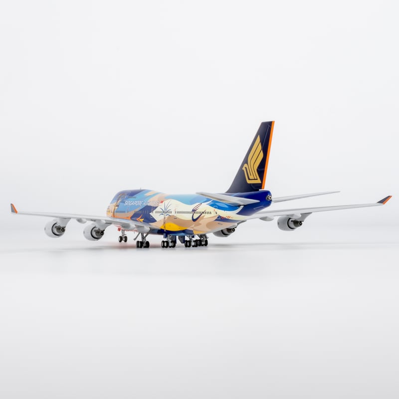 お取り寄せ商品】1/400 747-400 シンガポール航空「Tropical特別塗装機