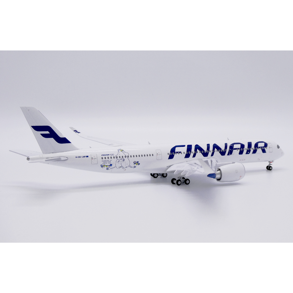 1/400 A350-900 フィンエアー[ムーミン1号機] OH-LWP Flap dow