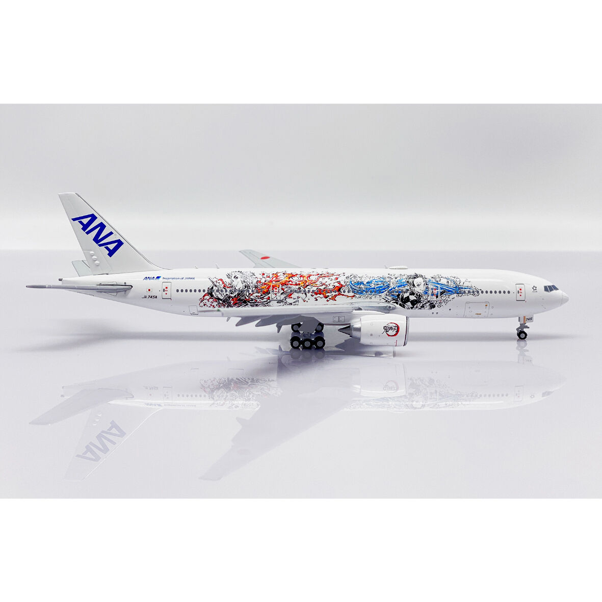 セール中　ANA Boeing 777-200ER 鬼滅の刃じぇっと参 非売品・新商品情報】1/400 777-200ER ANA「鬼滅の刃 じぇっと ‐参‐」 J