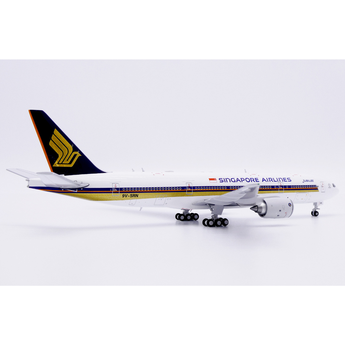 お取り寄せ商品】1/400 777-200ER シンガポール航空「Jubilee