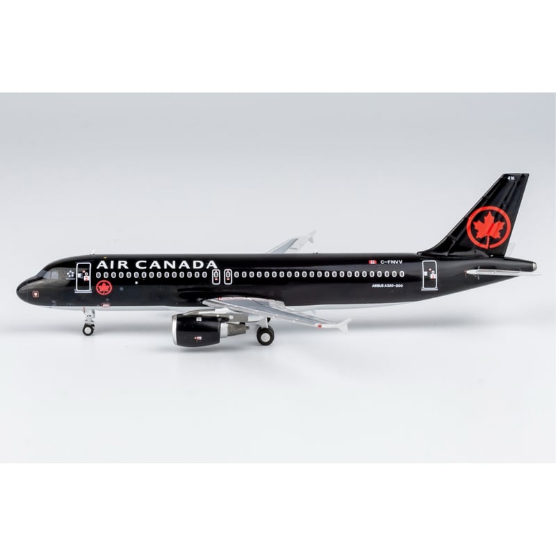 お取り寄せ商品】1/400 A320-200 エア・カナダ 「真っ黒な新塗装