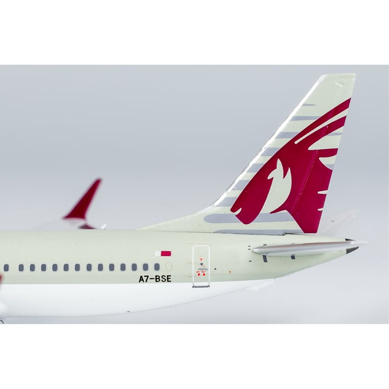 お取り寄せ商品】1/400 737 MAX 8 カタール航空 A7-BSE |