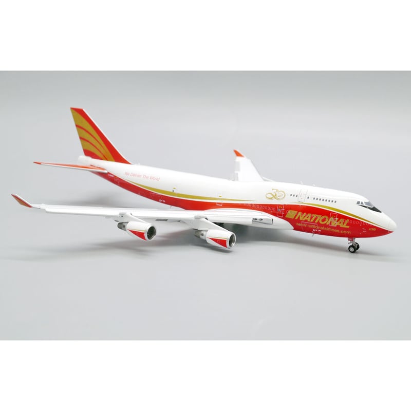 QANTAS ボーイング747-400 1:200スケールモデル ScaleModelStore.com :: JC Wings 1:200 - XX20377 - Qantas