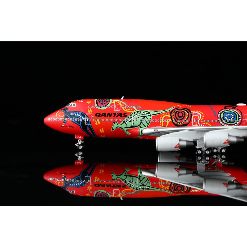 お取り寄せ商品】1/400 747-400 カンタス航空「Wunala Dreaming