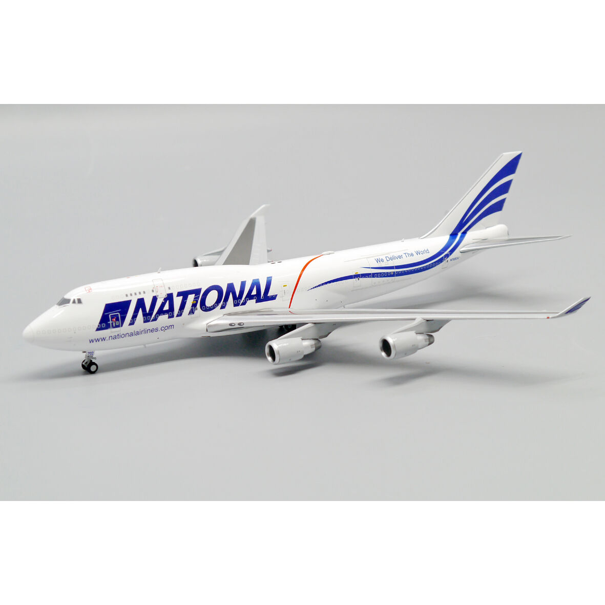 お取り寄せ商品】1/400 747-400(BCF) ナショナル・エアラインズ お取り寄せ商品】1/400 747-400(BCF) ナショナル・エアラインズ