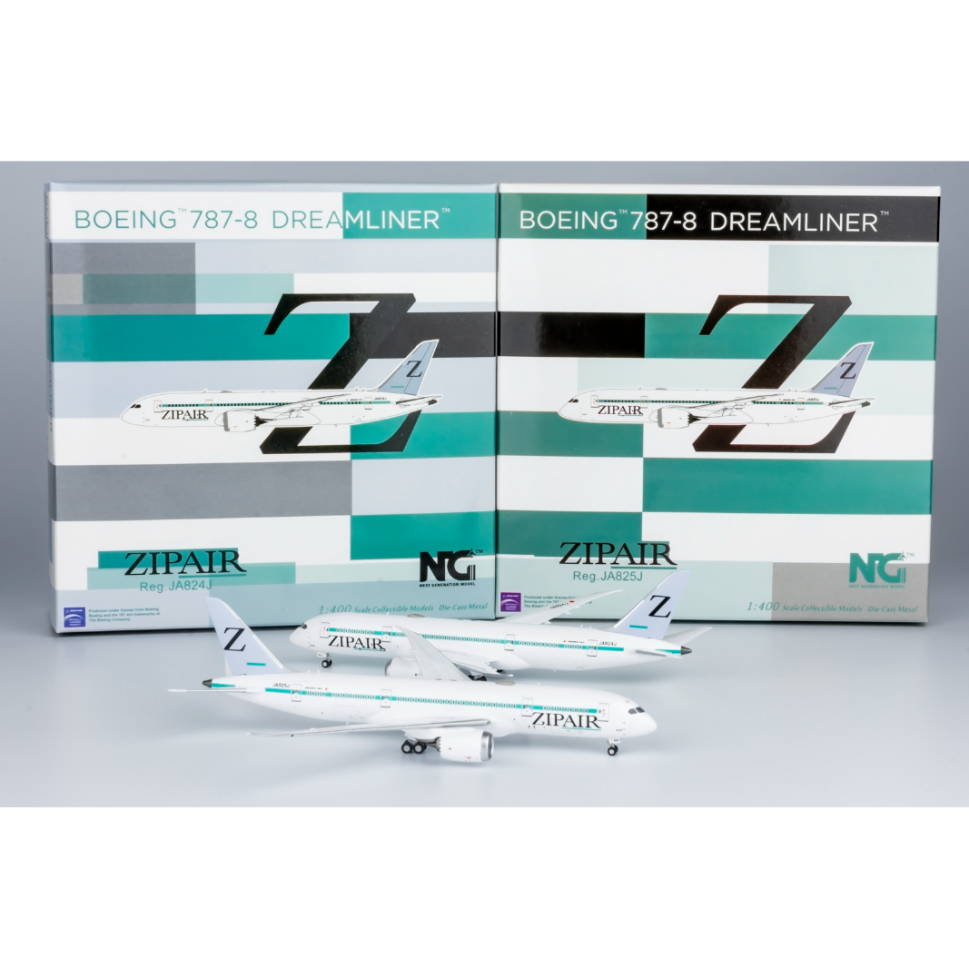非売品・新商品情報】1/400 787-9 ジップエア旧塗装 JA825J