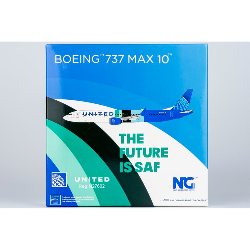 お取り寄せ商品】1/400 737 MAX 10 ユナイテッド航空「without