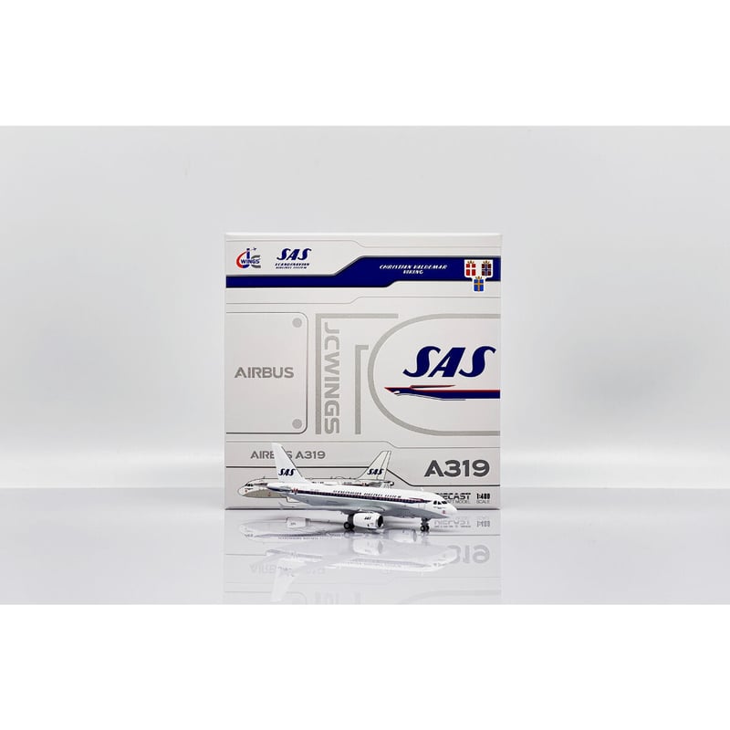 お取り寄せ商品】1/400 A319-100 スカンジナビア航空「レトロ