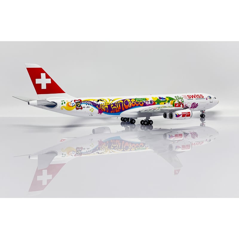 1/200 A340-300 スイス国際航空「San Francisco特別塗装機」